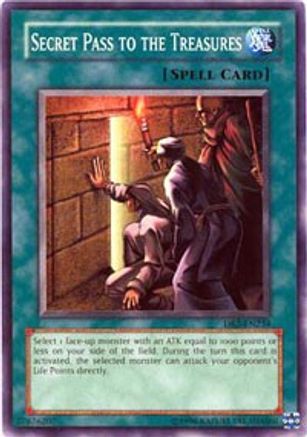 Secret Pass to the Treasures (DB2-EN234) - Dark Beginning 2 Unlimited - Premium Yugioh Single from Konami - Just $0.25! Shop now at Game Crave Tournament Store