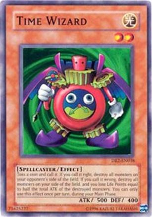 Time Wizard (DB2-EN038) - Dark Beginning 2 Unlimited - Premium Yugioh Single from Konami - Just $7.54! Shop now at Game Crave Tournament Store