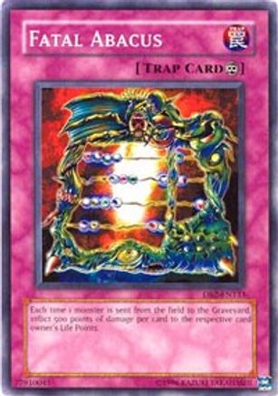 Fatal Abacus (DB2-EN133) - Dark Beginning 2 Unlimited - Premium Yugioh Single from Konami - Just $0.26! Shop now at Game Crave Tournament Store
