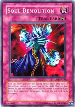 Soul Demolition (DB2-EN135) - Dark Beginning 2 Unlimited - Premium Yugioh Single from Konami - Just $0.25! Shop now at Game Crave Tournament Store