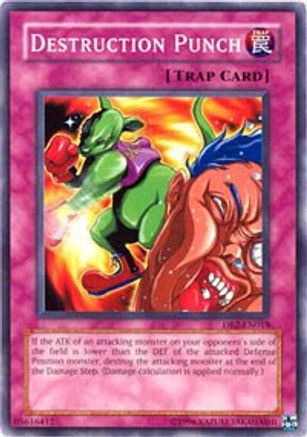 Destruction Punch (DB2-EN018) - Dark Beginning 2 Unlimited - Premium Yugioh Single from Konami - Just $0.24! Shop now at Game Crave Tournament Store