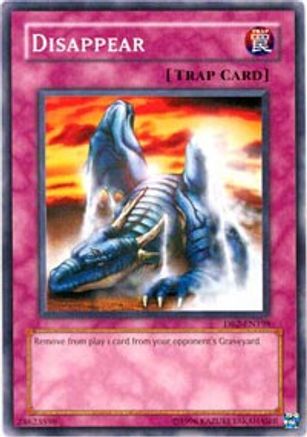 Disappear (DB2-EN198) - Dark Beginning 2 Unlimited - Premium Yugioh Single from Konami - Just $0.27! Shop now at Game Crave Tournament Store