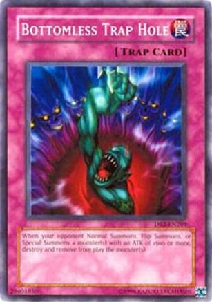 Bottomless Trap Hole (DB2-EN201) - Dark Beginning 2 Unlimited - Premium Yugioh Single from Konami - Just $0.18! Shop now at Game Crave Tournament Store