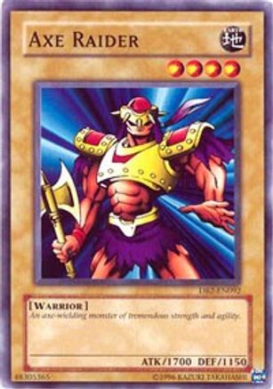 Axe Raider (DB2-EN092) - Dark Beginning 2 Unlimited - Premium Yugioh Single from Konami - Just $0.36! Shop now at Game Crave Tournament Store
