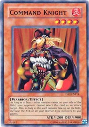 Command Knight (DB2-EN114) - Dark Beginning 2 Unlimited - Premium Yugioh Single from Konami - Just $2.27! Shop now at Game Crave Tournament Store