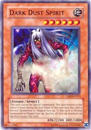 Dark Dust Spirit (DB2-EN217) - Dark Beginning 2 Unlimited - Premium Yugioh Single from Konami - Just $1.15! Shop now at Game Crave Tournament Store