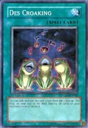 Des Croaking (CRV-EN042) - Cybernetic Revolution 1st Edition - Premium Yugioh Single from Konami - Just $0.25! Shop now at Game Crave Tournament Store