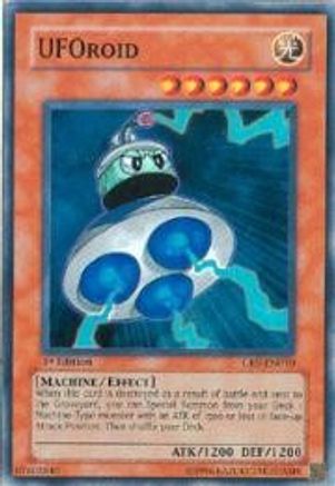 UFOroid (CRV-EN010) - Cybernetic Revolution 1st Edition - Premium Yugioh Single from Konami - Just $0.55! Shop now at Game Crave Tournament Store