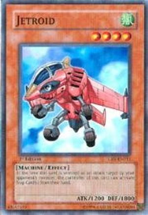 Jetroid (CRV-EN011) - Cybernetic Revolution Unlimited - Premium Yugioh Single from Konami - Just $0.25! Shop now at Game Crave Tournament Store