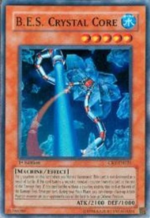 B.E.S. Crystal Core (CRV-EN021) - Cybernetic Revolution Unlimited - Premium Yugioh Single from Konami - Just $0.30! Shop now at Game Crave Tournament Store