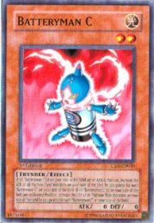 Batteryman C (CRV-EN030) - Cybernetic Revolution Unlimited - Premium Yugioh Single from Konami - Just $0.25! Shop now at Game Crave Tournament Store