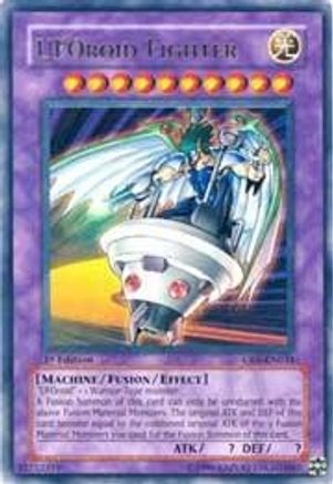UFOroid Fighter (CRV-EN034) - Cybernetic Revolution 1st Edition - Premium Yugioh Single from Konami - Just $2.78! Shop now at Game Crave Tournament Store