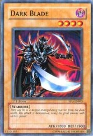 Dark Blade (SD5-EN003) - Structure Deck: Warrior's Triumph 1st Edition - Premium Yugioh Single from Konami - Just $0.25! Shop now at Game Crave Tournament Store