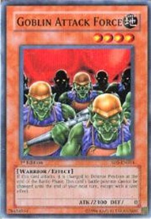 Goblin Attack Force (SD5-EN004) - Structure Deck: Warrior's Triumph 1st Edition - Premium Yugioh Single from Konami - Just $0.36! Shop now at Game Crave Tournament Store