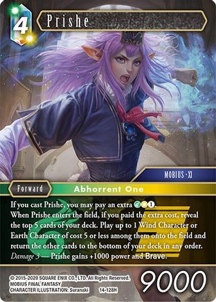Prishe (OPUS XIV: CRYSTAL ABYSS) Foil - Premium Final Fantasy Single from Opus XIV: Crystal Abyss - Just $2.79! Shop now at Game Crave Tournament Store