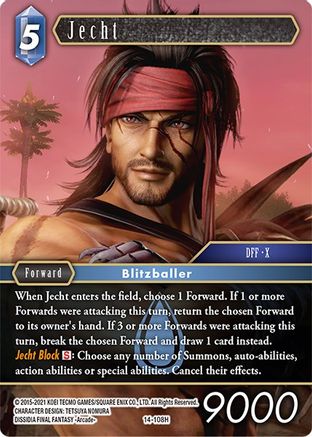 Jecht (OPUS XIV: CRYSTAL ABYSS) Foil - Premium Final Fantasy Single from Opus XIV: Crystal Abyss - Just $1.05! Shop now at Game Crave Tournament Store
