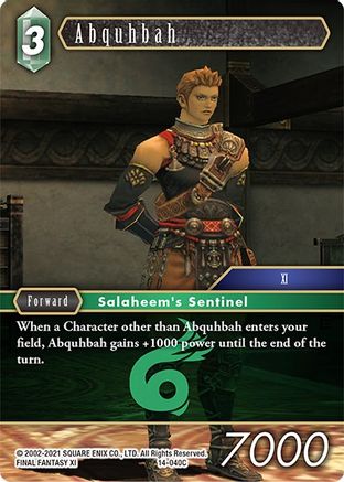 Abquhbah (OPUS XIV: CRYSTAL ABYSS) Foil - Premium Final Fantasy Single from Opus XIV: Crystal Abyss - Just $0.47! Shop now at Game Crave Tournament Store