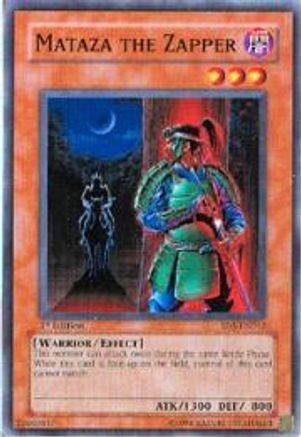 Mataza the Zapper (SD5-EN012) - Structure Deck: Warrior's Triumph 1st Edition - Premium Yugioh Single from Konami - Just $0.36! Shop now at Game Crave Tournament Store