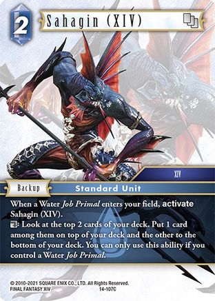 Sahagin (XIV) (OPUS XIV: CRYSTAL ABYSS) - Premium Final Fantasy Single from Opus XIV: Crystal Abyss - Just $0.25! Shop now at Game Crave Tournament Store
