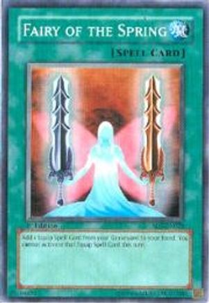 Fairy of the Spring (SD5-EN028) - Structure Deck: Warrior's Triumph 1st Edition - Premium Yugioh Single from Konami - Just $0.25! Shop now at Game Crave Tournament Store