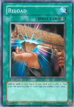 Reload (SD5-EN029) - Structure Deck: Warrior's Triumph 1st Edition - Premium Yugioh Single from Konami - Just $0.50! Shop now at Game Crave Tournament Store