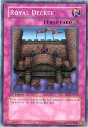 Royal Decree (SD5-EN035) - Structure Deck: Warrior's Triumph 1st Edition - Premium Yugioh Single from Konami - Just $0.75! Shop now at Game Crave Tournament Store