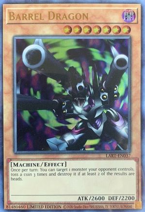 Barrel Dragon (LART-EN037) - The Lost Art Promotion Limited - Premium Yugioh Single from Konami - Just $0.77! Shop now at Game Crave Tournament Store