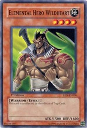 Elemental Hero Wildheart (EEN-EN008) - Elemental Energy 1st Edition - Premium Yugioh Single from Konami - Just $0.26! Shop now at Game Crave Tournament Store