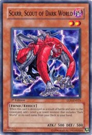 Scarr, Scout of Dark World (EEN-EN025) - Elemental Energy 1st Edition - Premium Yugioh Single from Konami - Just $0.25! Shop now at Game Crave Tournament Store