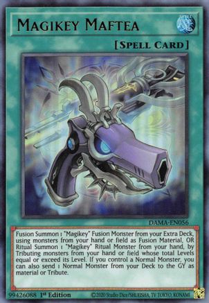 Magikey Maftea (DAMA-EN056) - Dawn of Majesty 1st Edition - Premium Yugioh Single from Konami - Just $0.34! Shop now at Game Crave Tournament Store