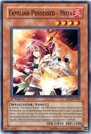 Familiar-Possessed - Hiita (EEN-EN028) - Elemental Energy 1st Edition - Premium Yugioh Single from Konami - Just $0.25! Shop now at Game Crave Tournament Store