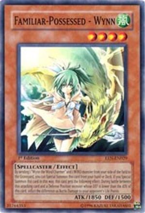 Familiar-Possessed - Wynn (EEN-EN029) - Elemental Energy 1st Edition - Premium Yugioh Single from Konami - Just $0.25! Shop now at Game Crave Tournament Store