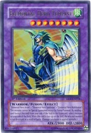 Elemental Hero Tempest (EEN-EN034) - Elemental Energy 1st Edition - Premium Yugioh Single from Konami - Just $20.08! Shop now at Game Crave Tournament Store