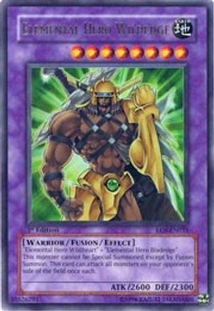 Elemental Hero Wildedge (EEN-EN035) - Elemental Energy 1st Edition - Premium Yugioh Single from Konami - Just $12.64! Shop now at Game Crave Tournament Store