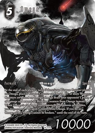 Omega (Full Art) (OPUS XIV: CRYSTAL ABYSS) Foil - Premium Final Fantasy Single from Opus XIV: Crystal Abyss - Just $13.96! Shop now at Game Crave Tournament Store