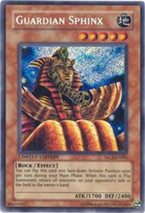 Guardian Sphinx (MC2-EN001) - Master Collection Volume 2 Limited - Premium Yugioh Single from Konami - Just $5.64! Shop now at Game Crave Tournament Store