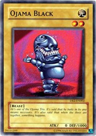 Ojama Black (DR2-EN002) - Dark Revelation Volume 2 Unlimited - Premium Yugioh Single from Konami - Just $2.39! Shop now at Game Crave Tournament Store