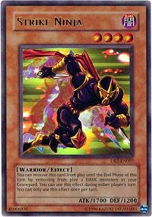 Strike Ninja (DR2-EN007) - Dark Revelation Volume 2 Unlimited - Premium Yugioh Single from Konami - Just $21.30! Shop now at Game Crave Tournament Store