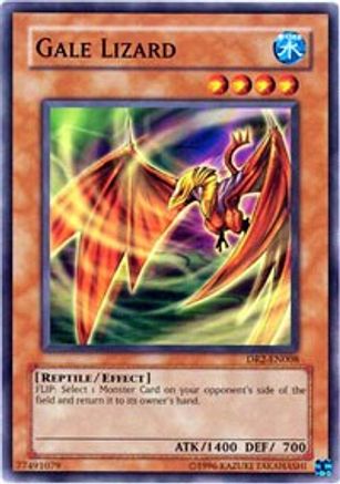 Gale Lizard (DR2-EN008) - Dark Revelation Volume 2 Unlimited - Premium Yugioh Single from Konami - Just $0.25! Shop now at Game Crave Tournament Store