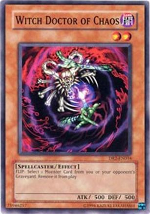 Witch Doctor of Chaos (DR2-EN016) - Dark Revelation Volume 2 Unlimited - Premium Yugioh Single from Konami - Just $0.25! Shop now at Game Crave Tournament Store