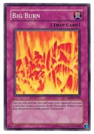 Big Burn (DR2-EN047) - Dark Revelation Volume 2 Unlimited - Premium Yugioh Single from Konami - Just $1.02! Shop now at Game Crave Tournament Store