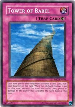 Tower of Babel (DR2-EN050) - Dark Revelation Volume 2 Unlimited - Premium Yugioh Single from Konami - Just $0.26! Shop now at Game Crave Tournament Store