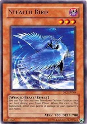 Stealth Bird (DR2-EN069) - Dark Revelation Volume 2 Unlimited - Premium Yugioh Single from Konami - Just $2.98! Shop now at Game Crave Tournament Store