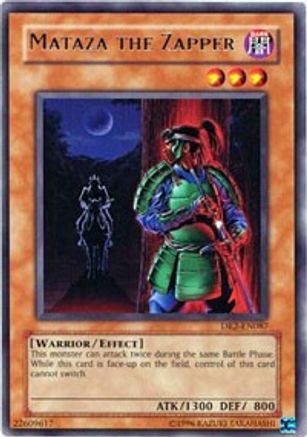 Mataza the Zapper (DR2-EN087) - Dark Revelation Volume 2 Unlimited - Premium Yugioh Single from Konami - Just $0.48! Shop now at Game Crave Tournament Store
