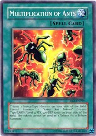 Multiplication of Ants (DR2-EN099) - Dark Revelation Volume 2 Unlimited - Premium Yugioh Single from Konami - Just $0.25! Shop now at Game Crave Tournament Store