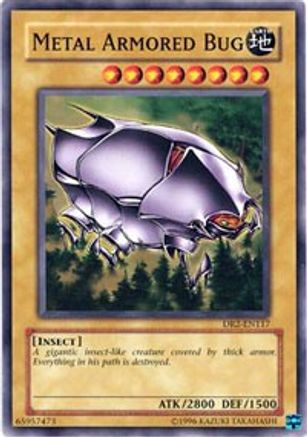 Metal Armored Bug (DR2-EN117) - Dark Revelation Volume 2 Unlimited - Premium Yugioh Single from Konami - Just $0.26! Shop now at Game Crave Tournament Store