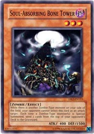 Soul-Absorbing Bone Tower (DR2-EN123) - Dark Revelation Volume 2 Unlimited - Premium Yugioh Single from Konami - Just $0.55! Shop now at Game Crave Tournament Store