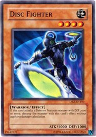 Disc Fighter (DR2-EN140) - Dark Revelation Volume 2 Unlimited - Premium Yugioh Single from Konami - Just $0.25! Shop now at Game Crave Tournament Store