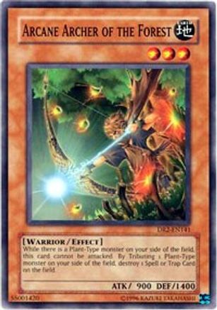 Arcane Archer of the Forest (DR2-EN141) - Dark Revelation Volume 2 Unlimited - Premium Yugioh Single from Konami - Just $0.25! Shop now at Game Crave Tournament Store