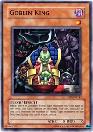 Goblin King (DR2-EN143) - Dark Revelation Volume 2 Unlimited - Premium Yugioh Single from Konami - Just $0.08! Shop now at Game Crave Tournament Store